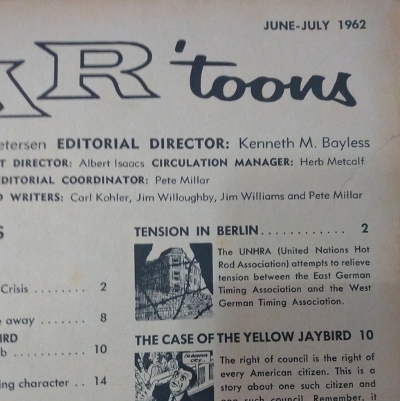 Four vintage Car'toons Comic Books Car Enthusiast Memorabilia - Picture 2 of 7